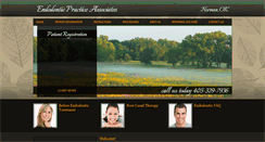 Desktop Screenshot of endodonticpracticeassociates.com